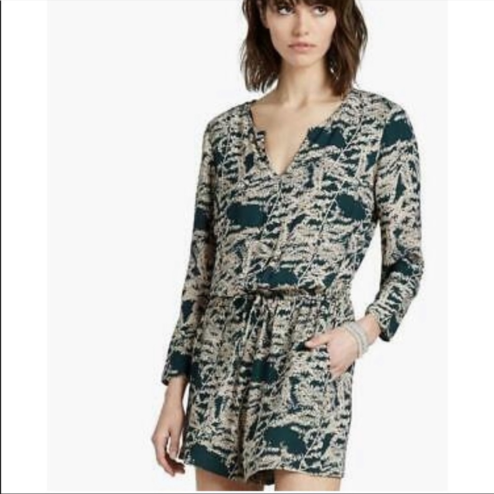 Lucky Brand Emerald Fern Romper